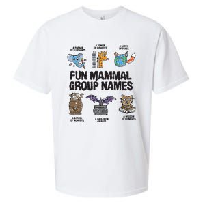 Fun Mammal Group Names Sueded Cloud Jersey T-Shirt