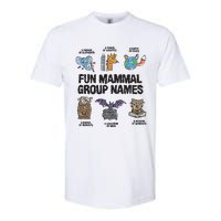 Fun Mammal Group Names Softstyle CVC T-Shirt