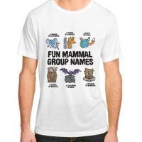 Fun Mammal Group Names Adult ChromaSoft Performance T-Shirt