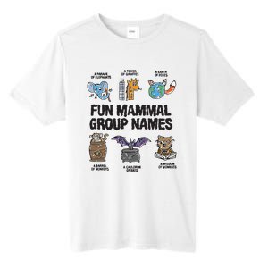 Fun Mammal Group Names Tall Fusion ChromaSoft Performance T-Shirt