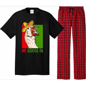 Funny Me Goose Ta Pun For Mexican Poultry Farmer Pajama Set