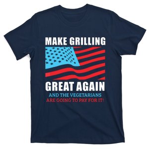 Funny Make Grilling Great Again Trump BBQ Pit Maste T-Shirt