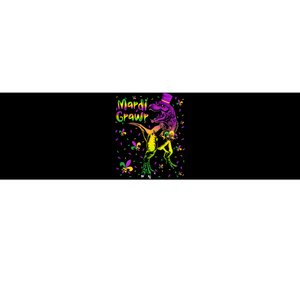 Funny Mardi Gras Festival Grawr Dinosaur Bumper Sticker