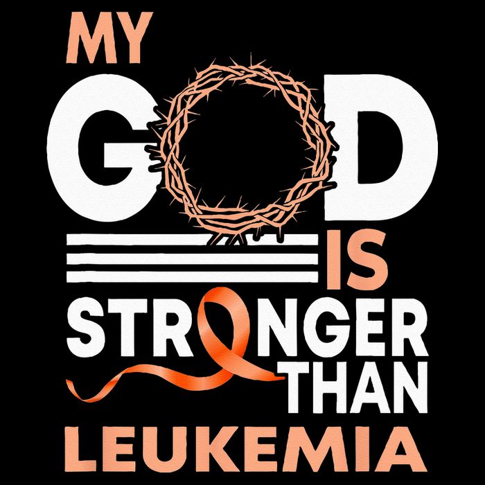 Faith My God Is Stronger Than Leukemia Awareness Ribbon City Backpack