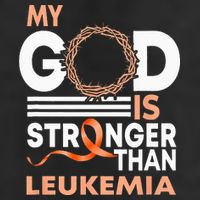 Faith My God Is Stronger Than Leukemia Awareness Ribbon 11oz C Handle Ceramic Mug