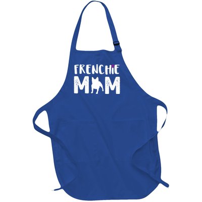 Frenchie Mom Gift French Bulldog Gift Full-Length Apron With Pockets