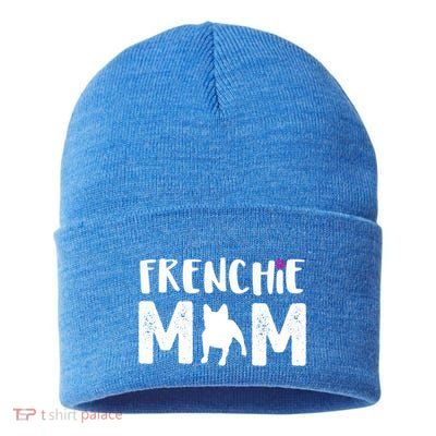Frenchie Mom Gift French Bulldog Gift Sustainable Knit Beanie