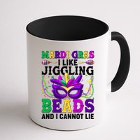 Funny Mardi Gras I Like Jiggling Beads And I Cannot Lie Mug