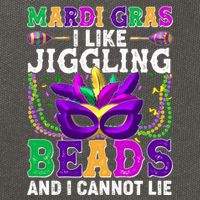Funny Mardi Gras I Like Jiggling Beads And I Cannot Lie Cotton Canvas Backpack
