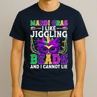 Funny Mardi Gras I Like Jiggling Beads And I Cannot Lie T-Shirt