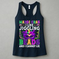 Funny Mardi Gras I Like Jiggling Beads And I Cannot Lie Womens Tank Top