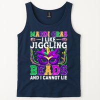 Funny Mardi Gras I Like Jiggling Beads And I Cannot Lie Tank Top