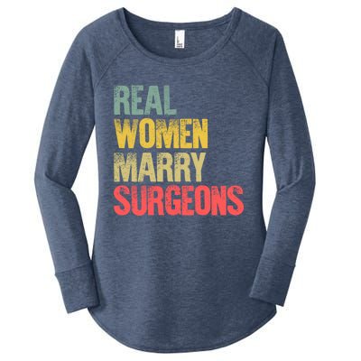 Funny Marriage Gift Real Marry Surgeons Bride Cute Gift Women's Perfect Tri Tunic Long Sleeve Shirt