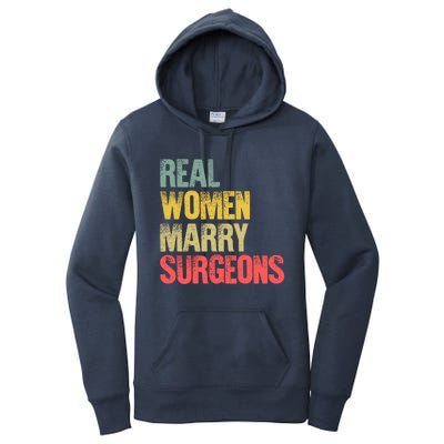 Funny Marriage Gift Real Marry Surgeons Bride Cute Gift Women's Pullover Hoodie