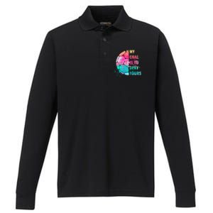 Funny My Goal Is To Deny Yours Soccer Goalie Defender Gift Performance Long Sleeve Polo