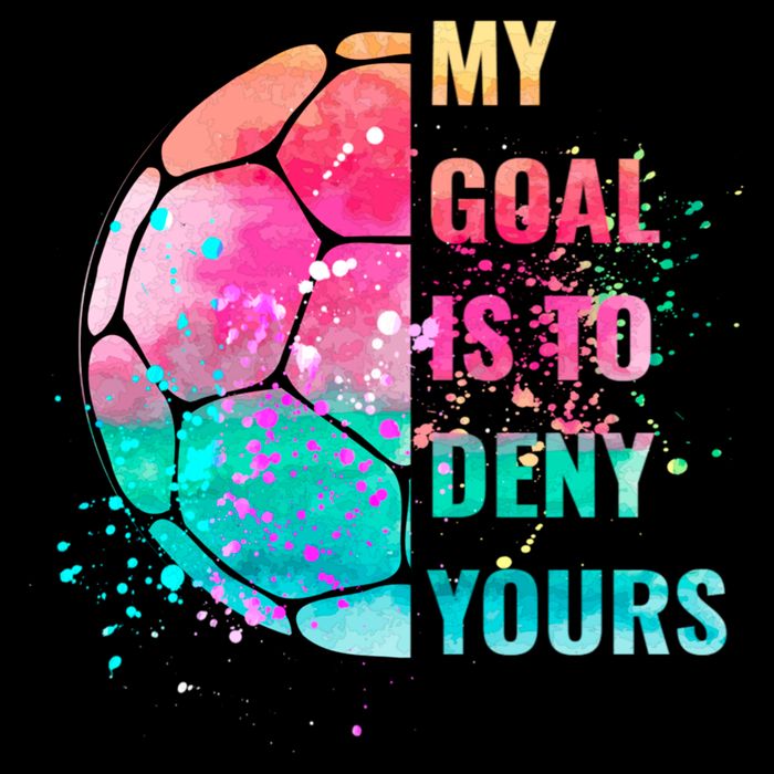 Funny My Goal Is To Deny Yours Soccer Goalie Defender Gift Wool Snapback Cap