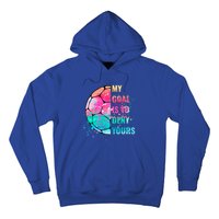 Funny My Goal Is To Deny Yours Soccer Goalie Defender Gift Hoodie