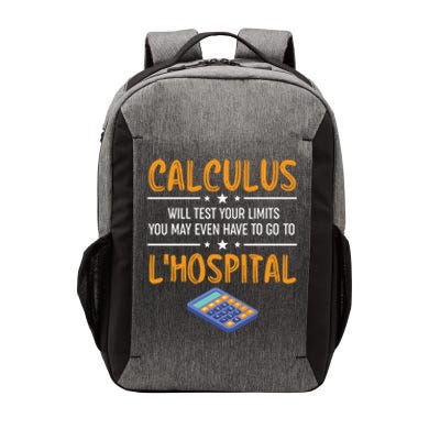 Funny Math Gift Calculus Will Test Your Limits Meaningful Gift Vector Backpack