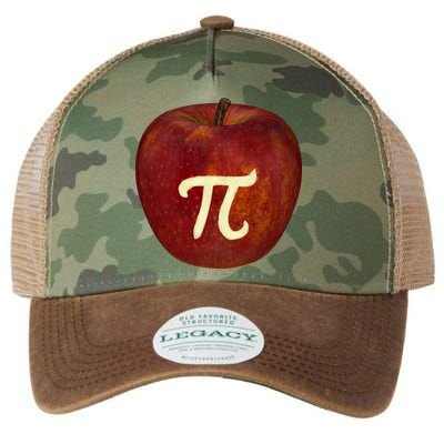 Funny Math Geek Apple Pie Pi Day Gift Legacy Tie Dye Trucker Hat