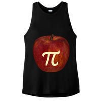 Funny Math Geek Apple Pie Pi Day Gift Ladies PosiCharge Tri-Blend Wicking Tank