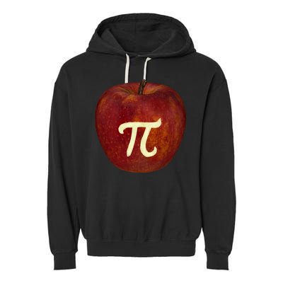 Funny Math Geek Apple Pie Pi Day Gift Garment-Dyed Fleece Hoodie
