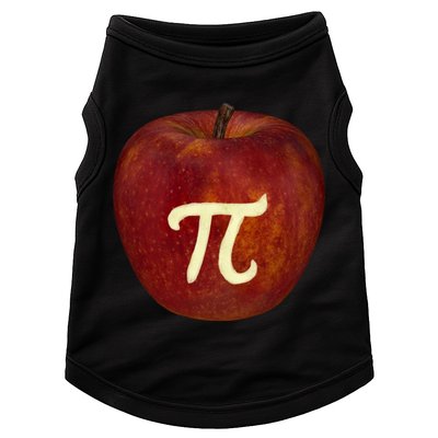 Funny Math Geek Apple Pie Pi Day Gift Doggie Tank