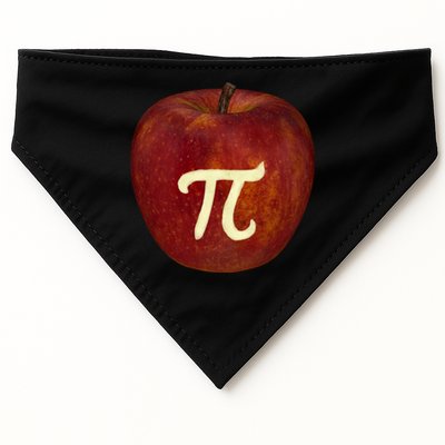 Funny Math Geek Apple Pie Pi Day Gift USA-Made Doggie Bandana