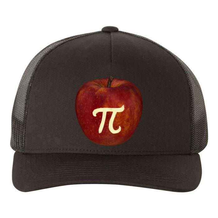 Funny Math Geek Apple Pie Pi Day Gift Yupoong Adult 5-Panel Trucker Hat