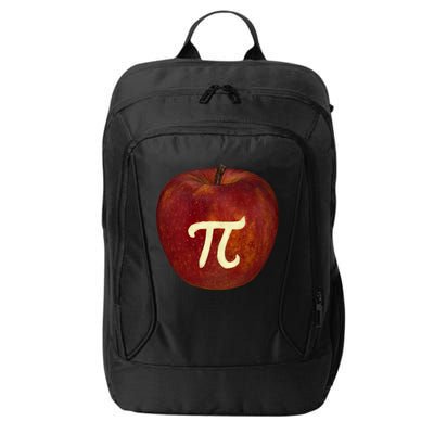 Funny Math Geek Apple Pie Pi Day Gift City Backpack
