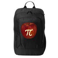 Funny Math Geek Apple Pie Pi Day Gift City Backpack