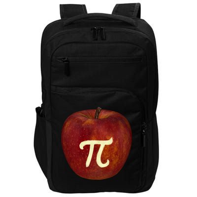 Funny Math Geek Apple Pie Pi Day Gift Impact Tech Backpack