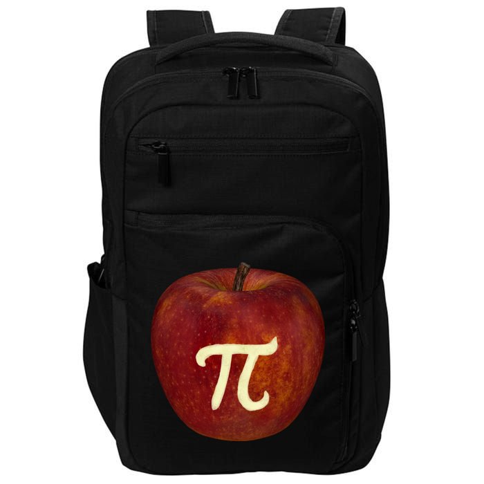 Funny Math Geek Apple Pie Pi Day Gift Impact Tech Backpack