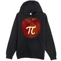 Funny Math Geek Apple Pie Pi Day Gift Premium Pullover Hoodie