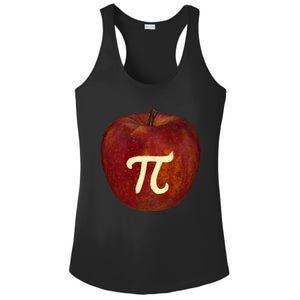 Funny Math Geek Apple Pie Pi Day Gift Ladies PosiCharge Competitor Racerback Tank