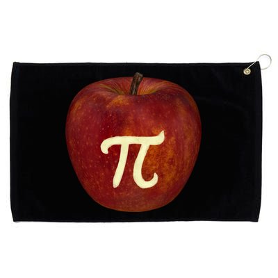 Funny Math Geek Apple Pie Pi Day Gift Grommeted Golf Towel