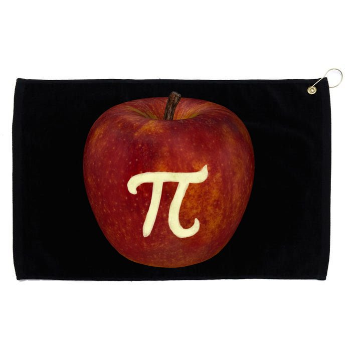 Funny Math Geek Apple Pie Pi Day Gift Grommeted Golf Towel