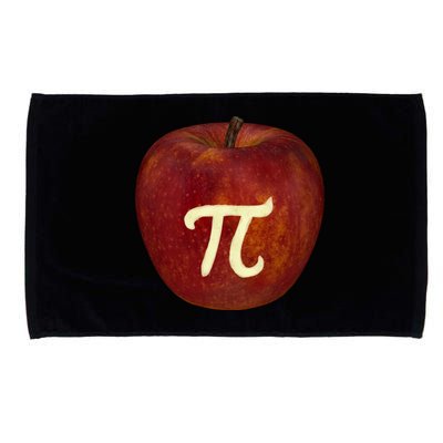 Funny Math Geek Apple Pie Pi Day Gift Microfiber Hand Towel