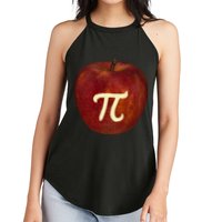 Funny Math Geek Apple Pie Pi Day Gift Women's Perfect Tri Rocker Tank