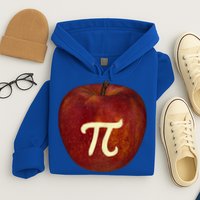 Funny Math Geek Apple Pie Pi Day Gift Hoodie