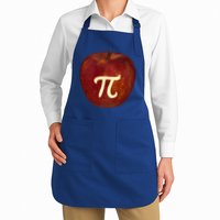 Funny Math Geek Apple Pie Pi Day Gift Apron