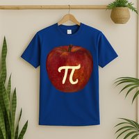 Funny Math Geek Apple Pie Pi Day Gift T-Shirt