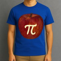 Funny Math Geek Apple Pie Pi Day Gift T-Shirt