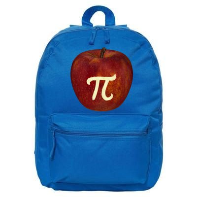 Funny Math Geek Apple Pie Pi Day Gift 16 in Basic Backpack
