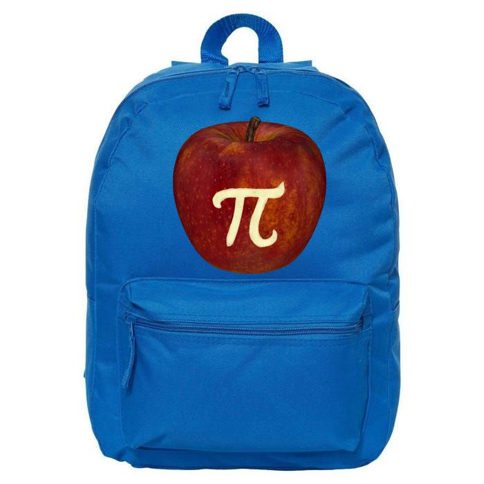 Funny Math Geek Apple Pie Pi Day Gift 16 in Basic Backpack