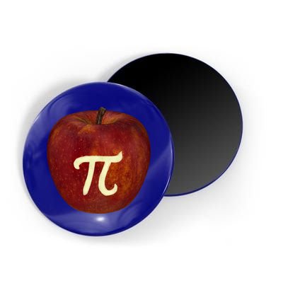Funny Math Geek Apple Pie Pi Day Gift Magnet