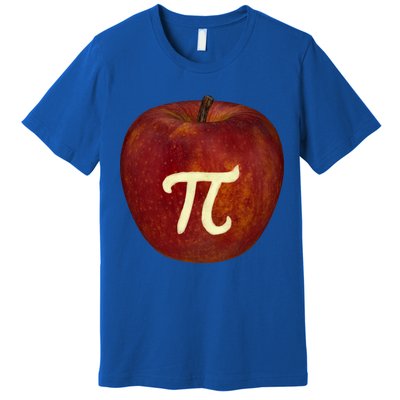 Funny Math Geek Apple Pie Pi Day Gift Premium T-Shirt
