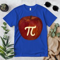 Funny Math Geek Apple Pie Pi Day Gift Premium T-Shirt