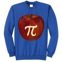 Funny Math Geek Apple Pie Pi Day Gift Tall Sweatshirt