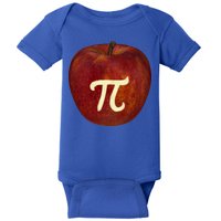 Funny Math Geek Apple Pie Pi Day Gift Baby Bodysuit