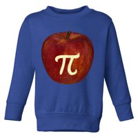 Funny Math Geek Apple Pie Pi Day Gift Toddler Sweatshirt
